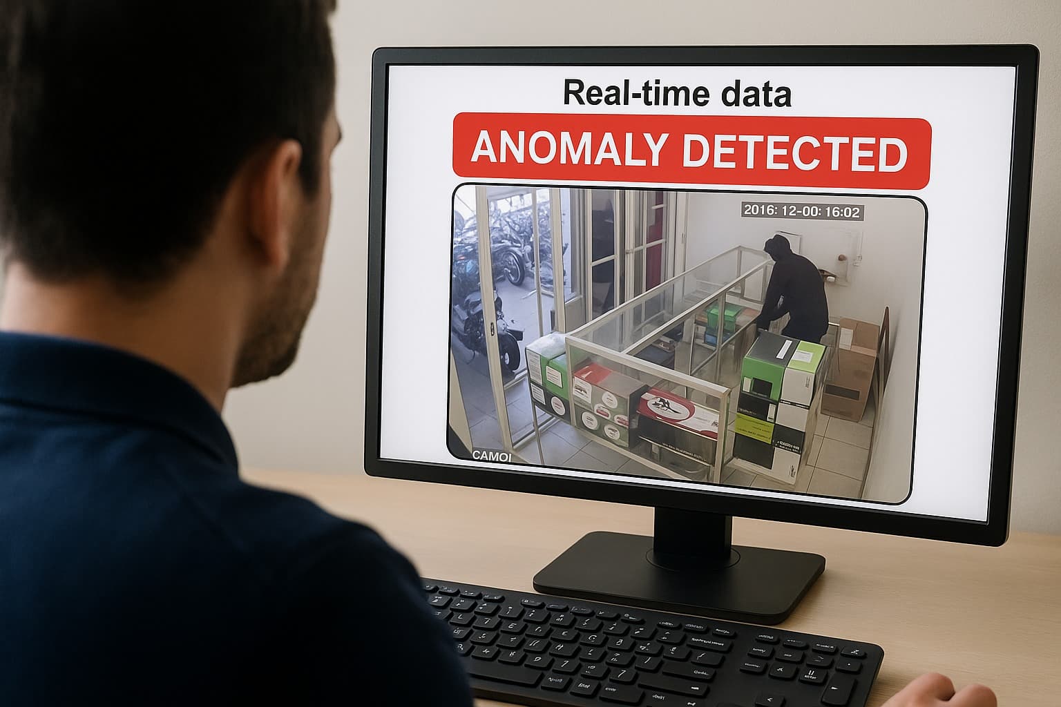 Gerçek Zamanlı Video Anomali Tespit Sistemi kapak fotoğrafı